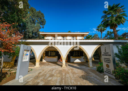 Touristeninformation, Larnaka, Republik Zypern Stockfoto