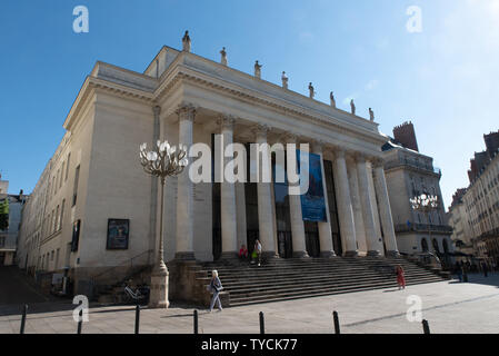 Théâtre Graslin, Nantes, Nantes, Frankreich. Stockfoto