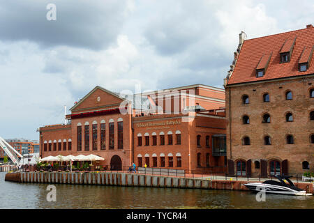 Baltische Philharmonie, Danzig, Ostsee-autobahn, Polen Stockfoto