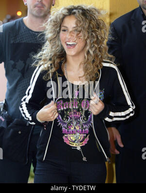 Shakira during Shakira In-Store Appearance at The Dolphin Mall in