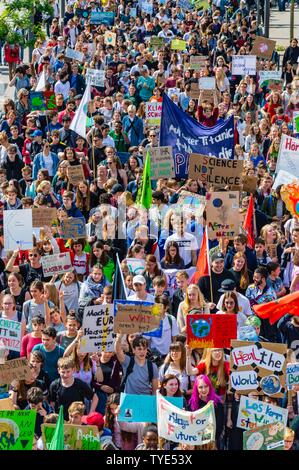 Demonstration der Schüler und Jugendlichen, Freitags für die Zukunft, 24. Mai 2019, Köln, Nordrhein-Westfalen, Deutschland Stockfoto