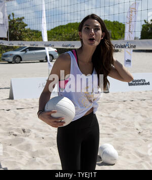 Model Lily Aldridge attends the 2016 Sports Illustrated Swimsuit