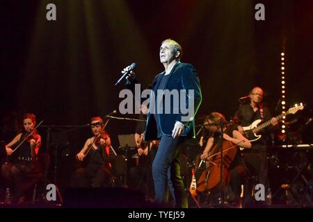 Rabat. 26 Juni, 2019. Ein Künstler, der während der 2019 Mawazine Festivals in Rabat, Marokko, 25. Juni 2019. Quelle: Xinhua/Alamy leben Nachrichten Stockfoto