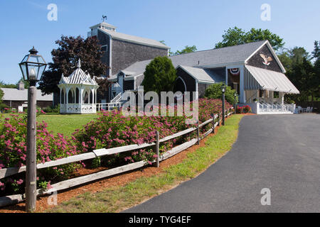 Der Dennis Playhouse. Eine historische Sommer Theater auf Cape Cod, USA Stockfoto