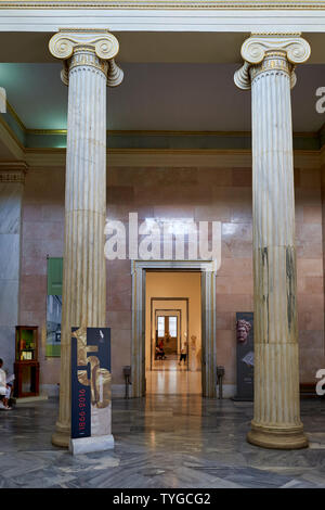 Athen Griechenland. Das Nationale Archäologische Museum Stockfoto