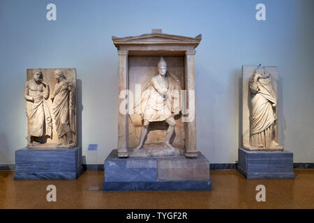 Athen Griechenland. Das Nationale Archäologische Museum Stockfoto