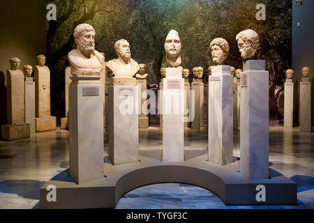 Athen Griechenland. Das Nationale Archäologische Museum Stockfoto