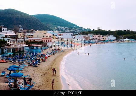Strand von Maronti Ischia, Italien Stockfoto