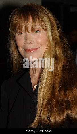 Schauspielerin Sissy Spacek stellt am 14 Juli, 2004 New York Screening von ihren neuen Film "ein Zuhause am Ende der Welt." (UPI Foto/Ezio Petersen) Stockfoto