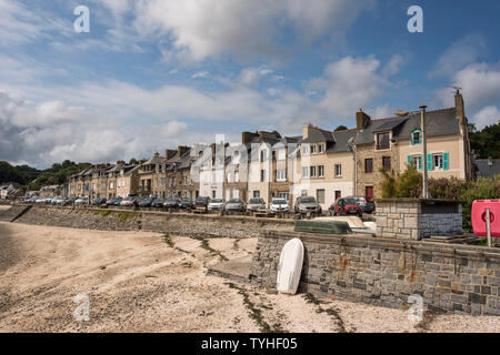 Stadt Cancale (berühmt für die Austernzucht), Bretagne, Frankreich Stockfoto