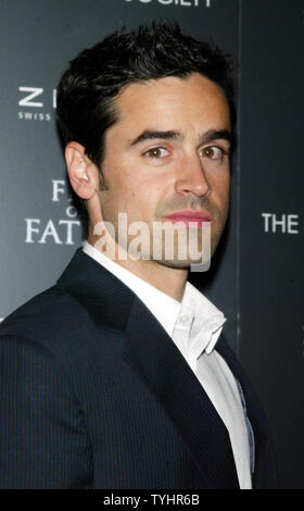 Jesse Bradford kommt für die Premiere seines neuen Films 'Flags unserer Väter im Vorführraum des Tribeca Grand Hotel in New York am 16. Oktober 2006. (UPI Foto/Laura Cavanaugh) Stockfoto