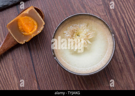 Mondkuchen. Stockfoto