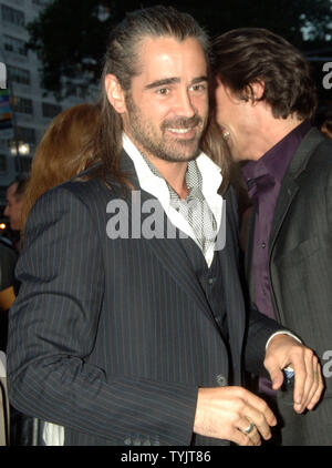 Schauspieler Colin Farrell besucht die New York Premiere seines Films "Stolz und Herrlichkeit" am 15. Oktober 2008. (UPI Foto/Ezio Petersen) Stockfoto