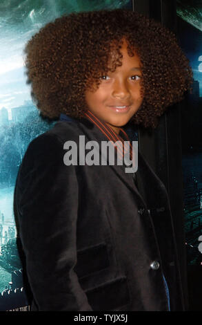 Schauspieler Jaden Smith (Sohn von Schauspieler Will Smith) kommt an der New York Premiere von seinem neuen Film "Der Tag, an dem die Erde stillstand" im AMC Loews Lincoln Square Theater in New York am 9. Dezember 2008. (UPI Foto/Ezio Petersen) Stockfoto