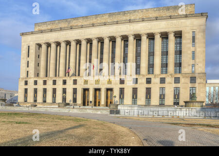 Davidson County öffentliche Gebäude und den Courthouse in Nashville, Tennessee. Das fünfte Gericht auf dieser aktuellen site Stockfoto