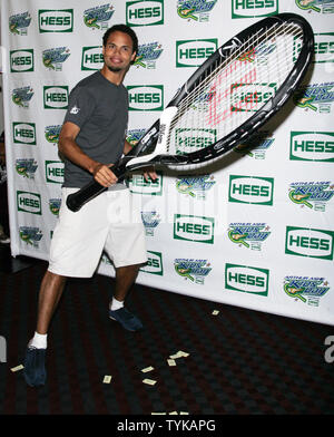 Quddus kommt an Arthur Ashe Kids Day am USTA Billie Jean King National Tennis Center in Flushing, New York am 29. August 2009. UPI/Laura Cavanaugh Stockfoto