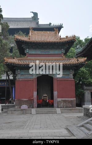 Tempel (Longxing Großen Buddha Tempel) in Zhengding, Shijiazhuang, Provinz Hebei Stockfoto