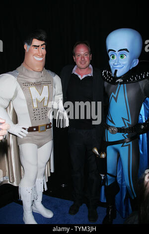 Tom McGrath kommt für die "egamind" Premiere auf der AMC Lincoln Square IMAX 13 Theater in New York am 3. November 2010. UPI/Laura Cavanaugh Stockfoto