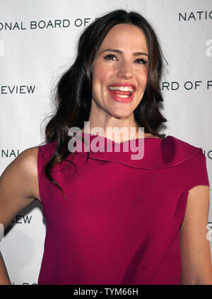 Jennifer Garner kommt für die nationale Überprüfung der Motion Pictures Awards Gala in Cipriani in New York am 11. Januar 2011. UPI/Laura Cavanaugh Stockfoto