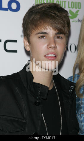 Justin Bieber kommt für die 'Monte Carlo' Screening im AMC Loews Lincoln Square Kino in New York am 23. Juni 2011. UPI/Laura Cavanaugh Stockfoto