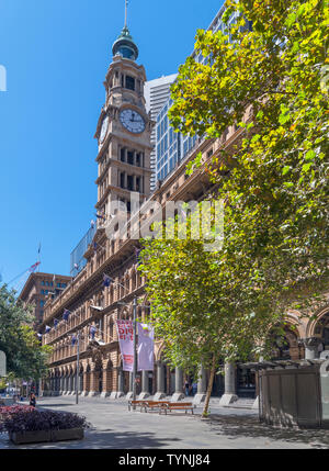 Die alte GPO Gebäude, jetzt das Westin Hotel, Martin Place, Sydney, New South Wales, Australien Stockfoto