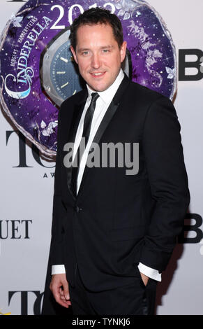 Bertie Carvel kommt auf dem roten Teppich auf der 67. jährlichen Tony Awards in der Radio City Music Hall am Juni 9, 2013 in New York City. UPI/Monika Graff Stockfoto