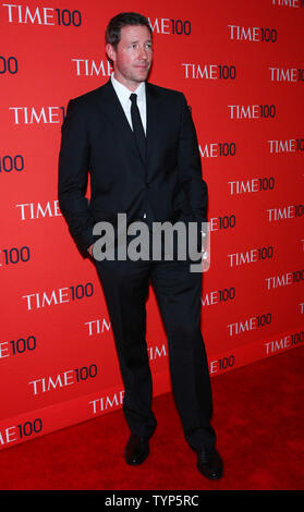 Ed Burns kommt auf dem roten Teppich an der Zeit 100 Gala bei Jazz at Lincoln Center am 29. April 2014 in New York City. UPI/Monika Graff Stockfoto