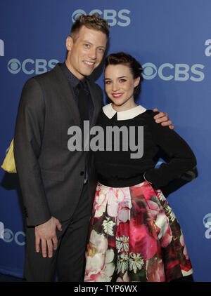 Felice Renee Smith kommt auf dem roten Teppich an der CBS 2014 Upfront Präsentation auf die Zelte am Lincoln Center in New York City am 14. Mai 2014. UPI/John angelillo Stockfoto