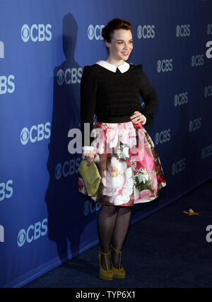 Felice Renee Smith kommt auf dem roten Teppich an der CBS 2014 Upfront Präsentation auf die Zelte am Lincoln Center in New York City am 14. Mai 2014. UPI/John angelillo Stockfoto