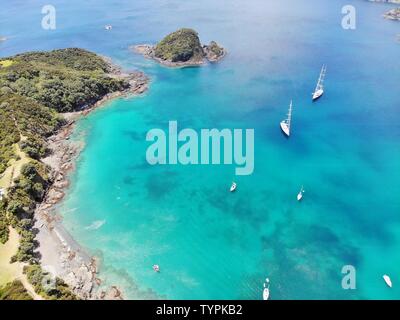 Bucht der Inseln in Neuseeland Stockfoto
