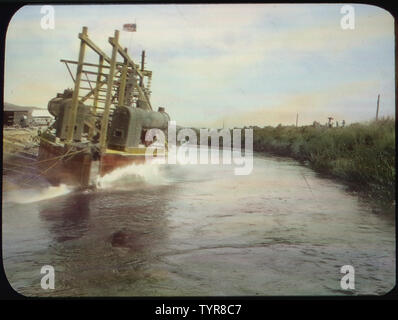 Yakima Projekt - Bucyrus Bagger - Washington Stockfoto