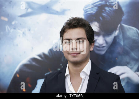 Jake T. Austin kommt auf dem roten Teppich bei der 'DUNKIRK" New York Premiere am 18. Juli 2017 in New York City. Foto von John angelillo/UPI Stockfoto