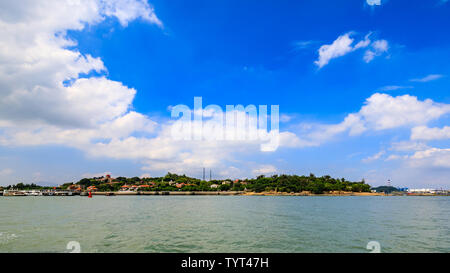 Panoramablick auf Gulangyu, Xiamen, China Stockfoto