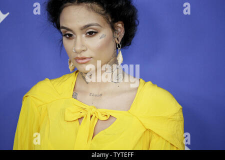 Kehlani kommt auf dem roten Teppich bei den CFDA Fashion Awards 2018 am Brooklyn Museum am 4. Juni 2018 in New York City. Foto von John angelillo/UPI Stockfoto