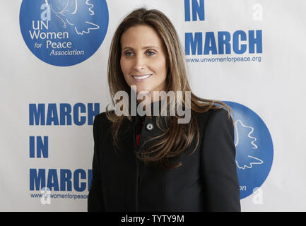 Stephanie Winston Wolkoff kommt auf dem roten Teppich auf UN-Frauen für den Frieden Association Luncheon in Feier zum Internationalen Tag der Frau zu Ehren Ben Stiller, Albert & Deidre Pujols, Naeem Khan und Leslee Udwin in die Delegierten Esszimmer am Sitz der Vereinten Nationen in New York City am 1. März 2019. Foto von John angelillo/UPI Stockfoto