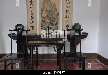 Rongguo Haus, Zhengding, Provinz Hebei Stockfoto