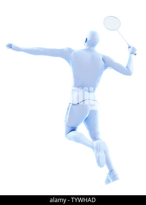 3D-gerenderte medizinisch genauen Abbildung des Stockfoto