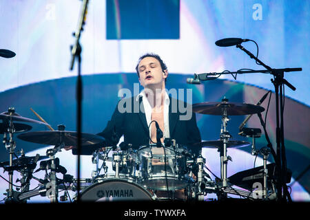 Landgraaf, Niederlande, 10. Juni 2019 Die 1975 live at Pinkpop Festival 2019 © Roberto Finizio / Alamy durchführen Stockfoto