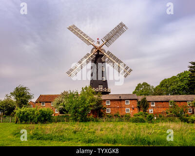 Skidby Windmühle, East Yorkshire, Großbritannien Stockfoto