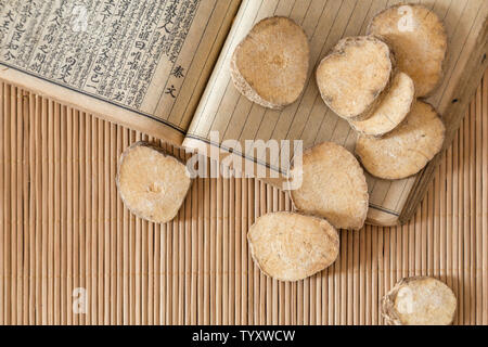 Close-up Durchfall der Traditionellen Chinesischen Medizin Stockfoto