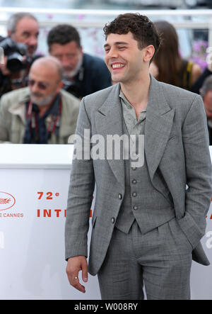 Xavier Dolan ist an einem Fotoshooting für den Film 'Matthias und Maxime' während die 72. jährliche Internationale Filmfestspiele von Cannes in Cannes, Frankreich am 23. Mai 2019. Foto von David Silpa/UPI Stockfoto