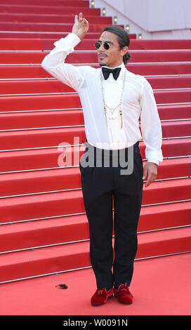 Nusret Gokce (aka Salz Bae) Ankunft auf dem roten Teppich vor der Vorführung des Films "Der Verräter" auf dem 72. jährlichen Cannes International Film Festival in Cannes, Frankreich am 23. Mai 2019. Foto von David Silpa/UPI Stockfoto