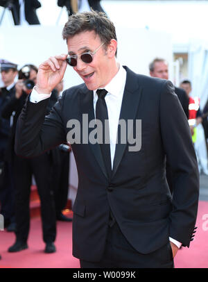 Michel Hazanavicius kommt auf dem roten Teppich bei der Abschlussfeier vor der Vorführung des Films "The Specials" auf dem 72. jährlichen Cannes International Film Festival in Cannes, Frankreich am 25. Mai 2019. Foto von David Silpa/UPI Stockfoto