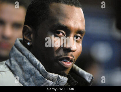 Schauspieler Sean Combs besucht die Premiere seines Films "A Raisin in the Sun' an der Eccles Theater während des Sundance Film Festival in Park City, Utah am 23. Januar 2008. (UPI Foto/Alexis C Glenn) Stockfoto