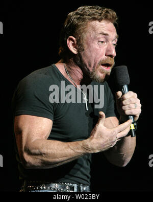 Schauspieler/Schauspieler Danny Bonaduce führt als Teil seiner 'Danny Bonaduce und Freunde zeigen Pechanga Resort's Indian Reservation und das Kasino in Temecula, Kalifornien am 12. Januar 2007. (UPI Foto/Roger Williams). Stockfoto