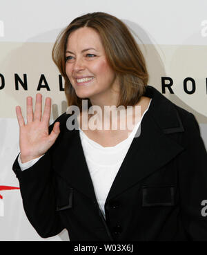 Schauspielerin Greta Scacchi kommt an der Rom Filmfestival in Rom am 20. Oktober 2007. Scacchi ist in Rom mit dem Film 'L'Amour Cache (versteckten)". (UPI Foto/David Silpa) Stockfoto