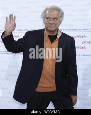 Giorgio Colangeli kommt an einem Fotoshooting für den Film "Alza la Testa (Heben den Kopf)", die im Rahmen der 4. Internationalen Filmfestival in Rom in Rom am 18. Oktober 2009. UPI Foto/David Silpa Stockfoto