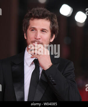 Guillaume Canet kommt auf dem roten Teppich vor der Vorführung des Films 'Les Petits Mouchoirs" Während der 5. Rom International Film Festival in Rom am 29. Oktober 2010. UPI/David Silpa Stockfoto