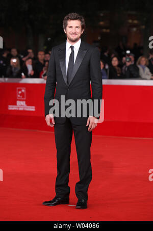 Guillaume Canet kommt auf dem roten Teppich vor der Vorführung des Films 'Les Petits Mouchoirs" Während der 5. Rom International Film Festival in Rom am 29. Oktober 2010. UPI/David Silpa Stockfoto