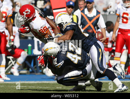 San Diego Chargers # 88 tight end Kris Wilson. The San Diego Chargers  defeated the New York Giants 21 - 20 at Giants Stadium Rutherford, NJ.  (Credit Image: © Anthony Gruppuso/Southcreek Global/ZUMApress.com